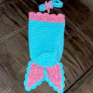 Crochet Mermaid Tail for baby